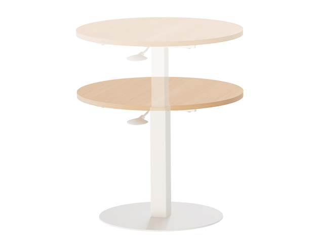 【預購】KA-4836【魔法桌】氣壓升降茶几 官網限量圓桌