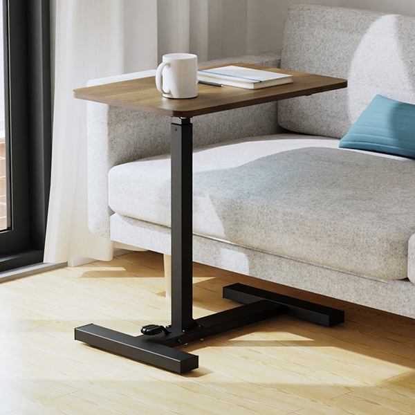 【預購】KA-4816【小氣壓】氣壓升降邊桌 輕鬆升降好移動 兩色可選