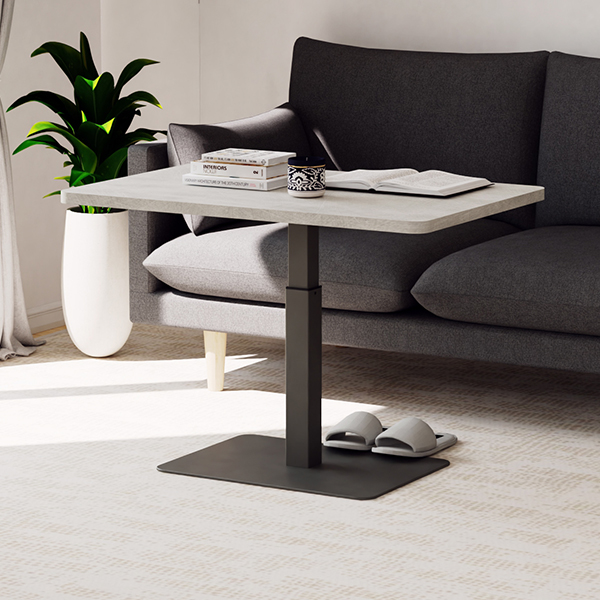 【預購】KA-4831【魔法桌】氣壓升降茶几 寬敞方桌 兩色可選