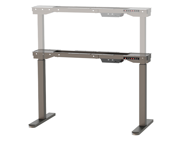 KA-4853【優仕款】電動升降桌架 深 60 cm 雙馬達 兩色可選