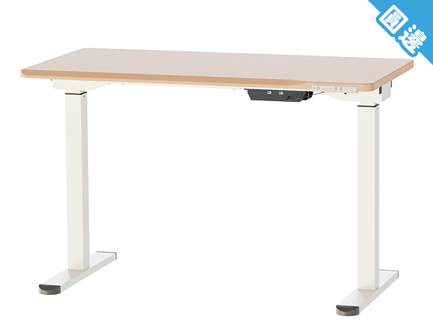 KA-4853【優仕款】【圓邊】電動升降桌 120 x 60 cm 雙馬達 多色可選