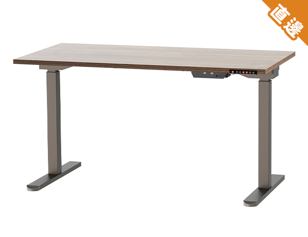 KA-4854【優仕款】【直邊】電動升降桌 140 x 70 cm 雙馬達 多色可選