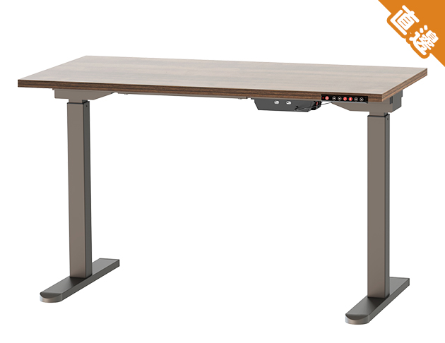 KA-4853【優仕款】【直邊】電動升降桌 120 x 60 cm 雙馬達 多色可選