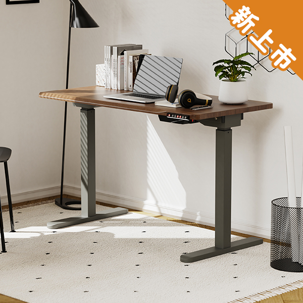 KA-4853【優仕款】電動升降桌 120 x 60 cm 雙馬達 多色可選