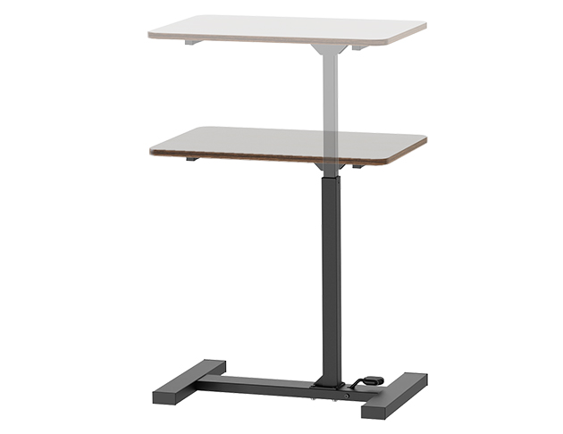 KA-4816【小氣壓】氣壓升降邊桌 輕鬆升降好移動 兩色可選