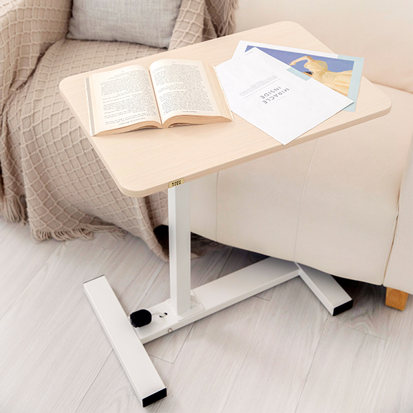 KA-4816【小氣壓】氣壓升降邊桌 輕鬆升降好移動 兩色可選